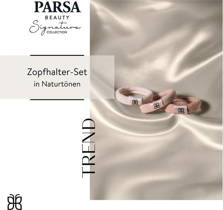 Produktbild Parsa Beauty Scrunchie-Set Nude/Rosé (Haargummi Set)