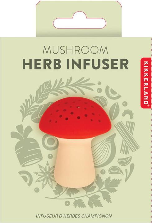 Actual product image Kikkerland Mushroom Herb Infuser