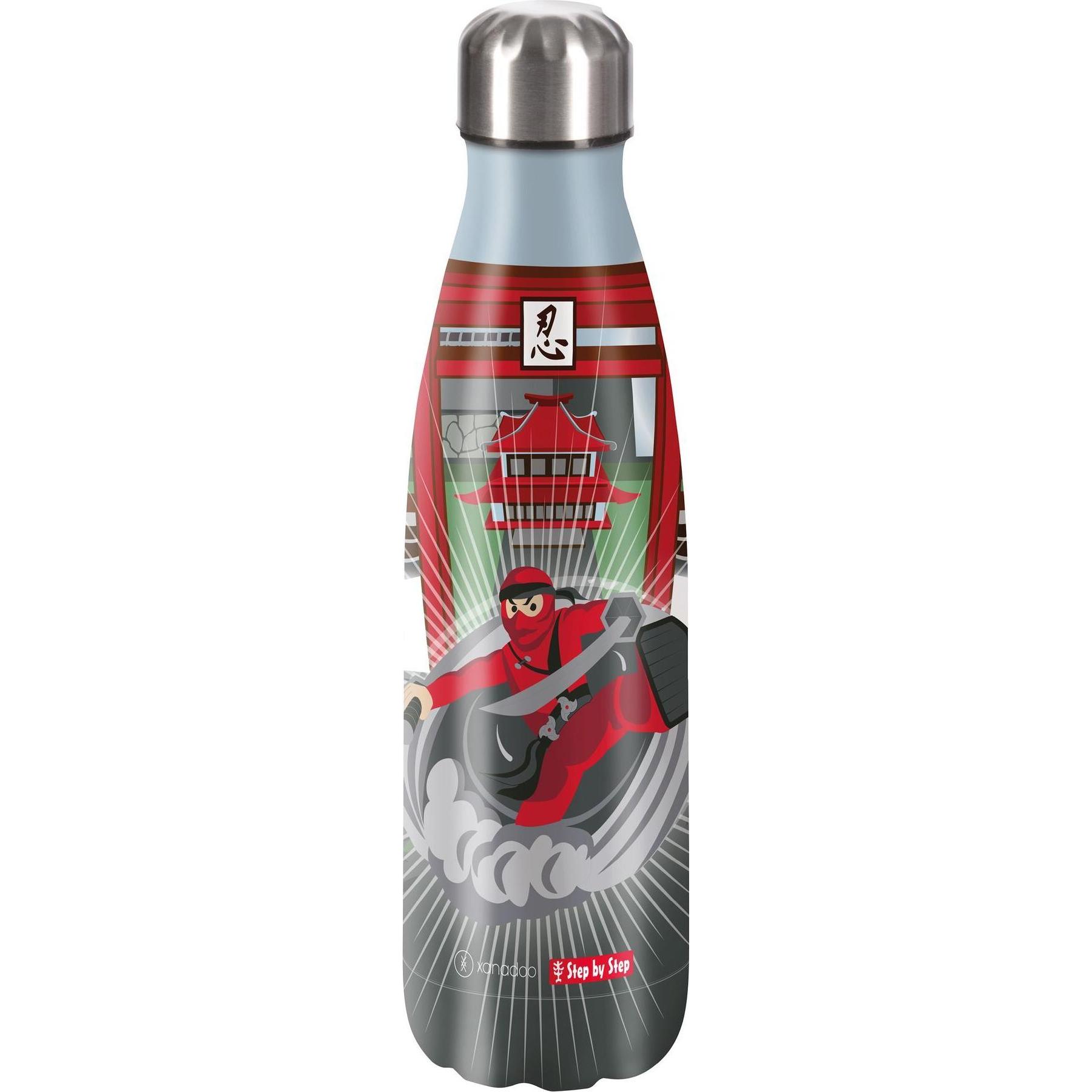 Step by Step, Trinkflasche + Thermosflasche, (0.50 l)