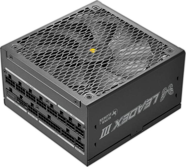 Image du produit Super Flower LEADEX III GOLD UP 1000W 80 PLUS Gold Netzteil, PCIe 5.1, ATX 3.1 - 1.000 Watt, schwarz (1000 W)