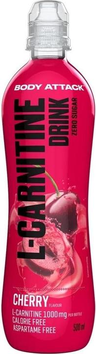 Produktbild Body Attack L-Carnitine Drink (18x 500 ml) (Kirsch, 18 x)