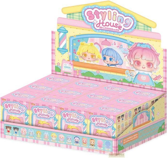 Jotoys Miana: Transformable Styling House Mini Series Blind Box Figur 5 cm Display (12)