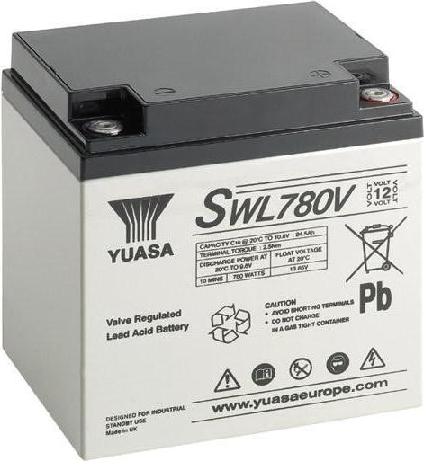 Actual product image Panasonic Battery YUASA SWL780V (12V, 28.8Ah, lifespan 10-12 years)