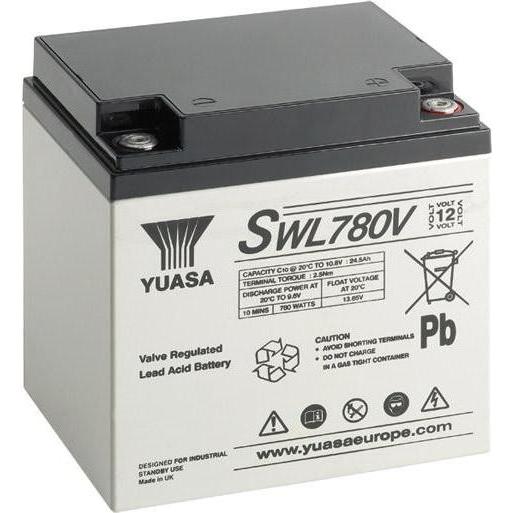 Panasonic Battery YUASA SWL780V (12V, 28.8Ah, lifespan 10-12 years) (1 Stk.), Batterien + Akkus