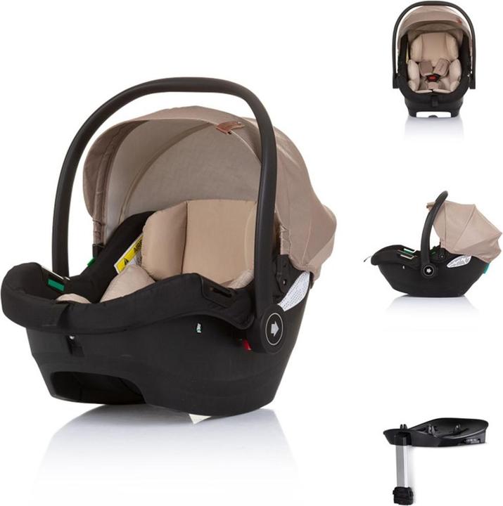 Chipolino Set Babyschale Isofix-Station (Babyschale, ECE R129/i-Size Norm)