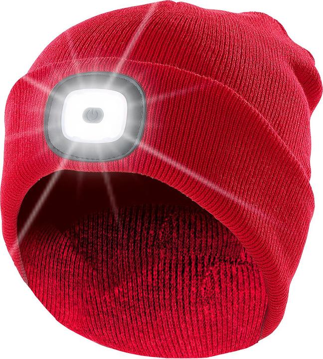 Lunartec Cappello a maglia con LED