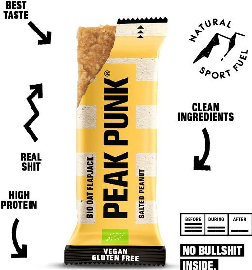 Image du produit Peak Punk Bio Oat Flapjack (720 g, 12 pcs)