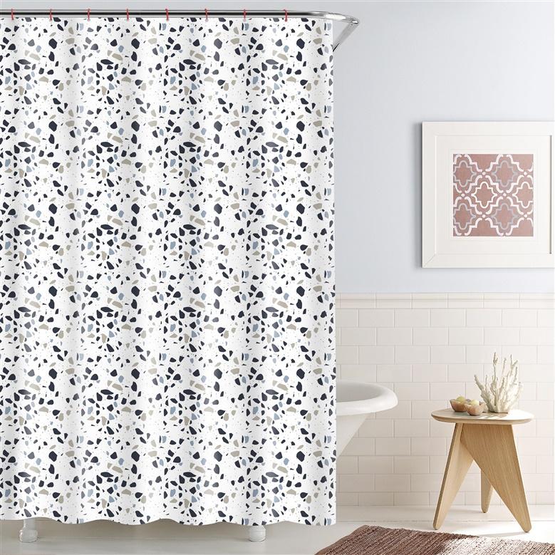 Domoletti, Duschvorhang, SHOWER CURT CY-182445H 180X180CM POLIEST (180 x 180 cm)