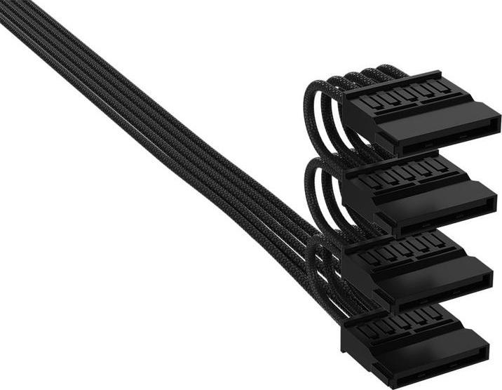 Produktbild Corsair Stromkabel SATA Power Schwarz, 16 cm (75 cm, SATA)