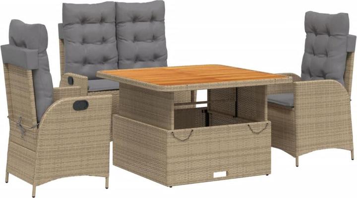 Produktbild vidaXL Garten Essgruppe (110 x 110 x 71 cm)