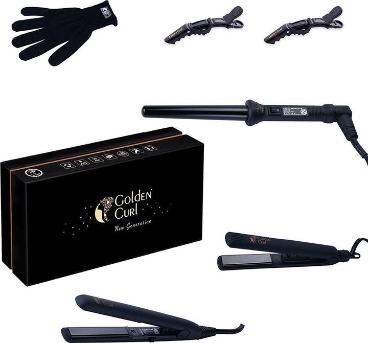 Actual product image Golden Curl The Luxury Set, Black