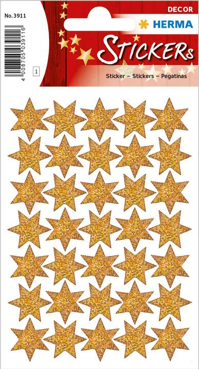 Actual product image HERMA Sticker stars