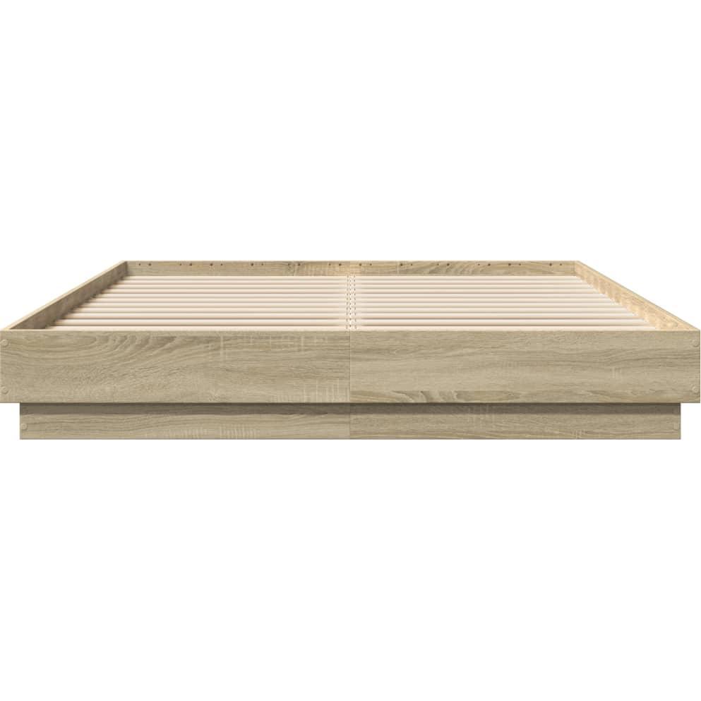 Thumbnail - VidaXL, Bett, Bettgestell mit LED (120 x 200 cm)