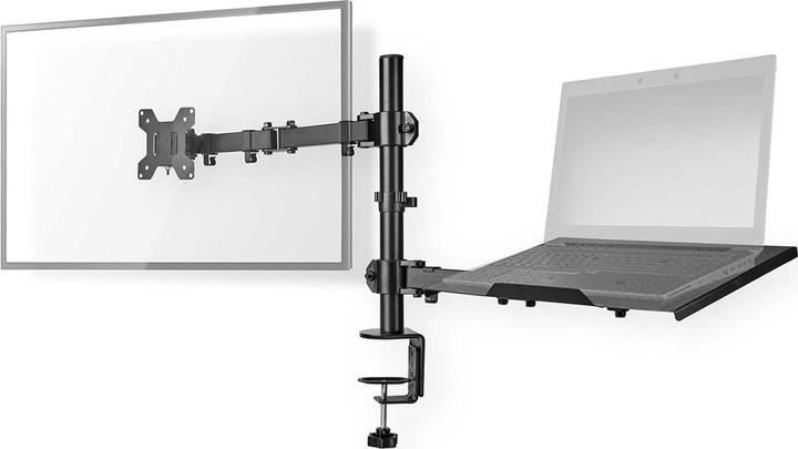 Image du produit Nedis Support d'écran de bureau | Ordinateur portable | 1 écran(s) | 15 - 32 " | 75x75 / 100x100 | Int (Tables, 32", 8 kg)
