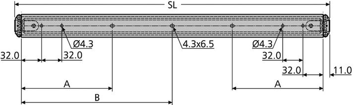 Produktbild Accuride Kugel-Vollauszüge Dual 3630
