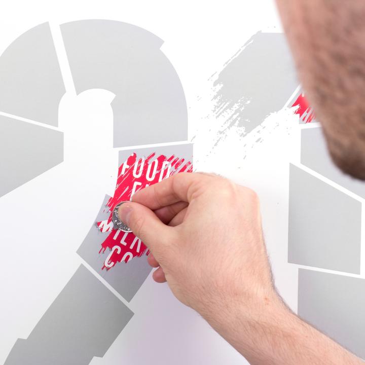 Produktbild Novelty Scratch Poster 21at21 (Pinnwand, 50 x 70 cm)