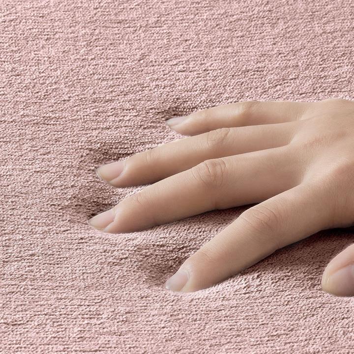 Produktbild TT Home Krabbelmatte Babyzimmer Teppich Spielmatte Kinder Unifarben Rutschfest Flauschig