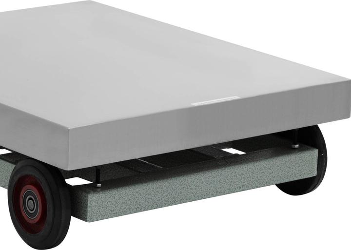 Produktbild Steinberg Plattformwaage Industriewaage Bodenwaage rollbar 600 kg / 0,1 kg kg / lb