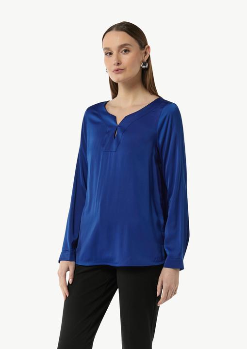 Immagine prodotto Comma Bluse Satinbluse mit Tunika-Ausschnitt (32)