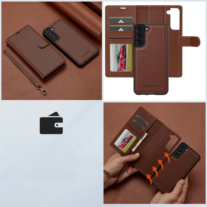 Produktbild LC.Imeeke Galaxy S25+ Plus - L2 Serie Brieftasche und Hülle (Samsung Galaxy S25+)