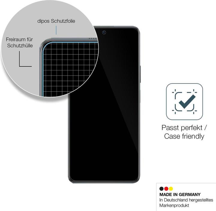 Produktbild Dipos Displayschutz Anti-Shock (2 Stück, Huawei Nova 11i)