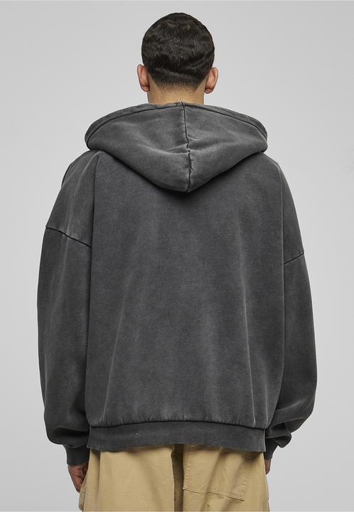 Produktbild Urban Classics Heavy Stone Washed 90's Zip Hoodie - 75065 (M)