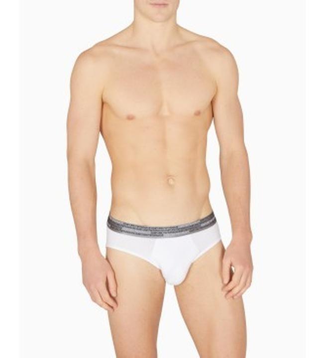 Produktbild Emporio Armani Allover Logo Elastische Unterhose (2er Pack)