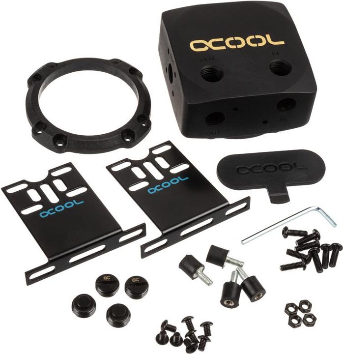 Actual product image Alphacool Ice sheet D5 brass top