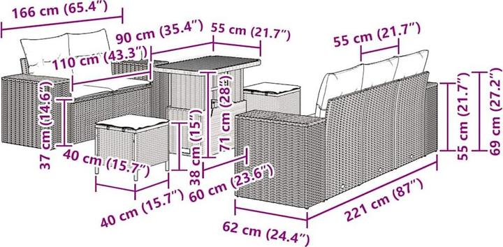 Produktbild vidaXL Enzo