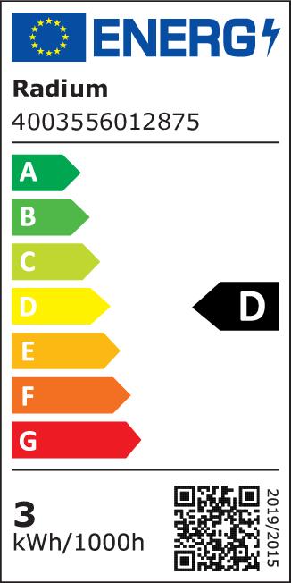 Energie-Label Radium LED-Strip 24V (Weiss, 5 cm)