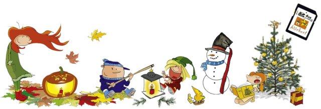 Produktbild Hörbert 4GB SDHC Speicherkarten-Editionen „Sternschnuppe" Herbst/Winter (Deutsch)