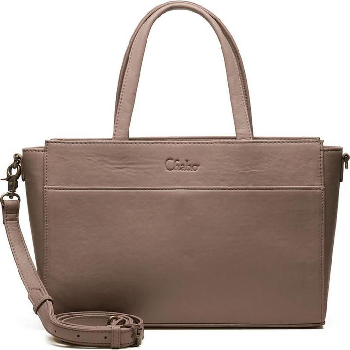 Produktbild Chabo -Taschen - Diva -Handtasche - Umhängetasche - Handtasche - Leder - Taupe / Braun