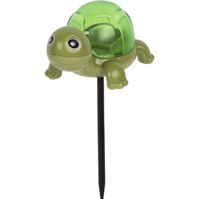 Saska Garden, Illuminazione esterna, LAMPA SOLARNA 1 LED ŻÓŁW 10x6,5x14,5CM