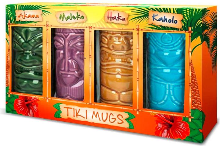 Actual product image TOP Tiki Cup (4 x, Tiki glasses)