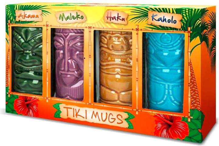 Produktbild TOP Tiki Becher (4 x, Tiki Gläser)
