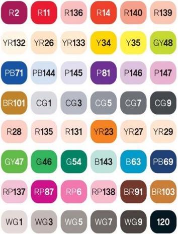 Actual product image Shinhan Brush pen (48x)