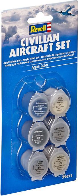 Actual product image Revell Civilian Aircraft Set