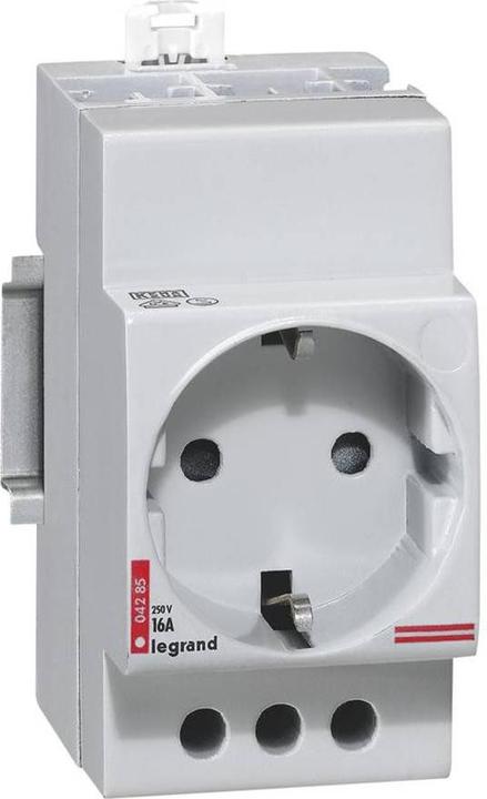 Actual product image Legrand Lexic built-in socket outlet 004285 with rec. Rect.