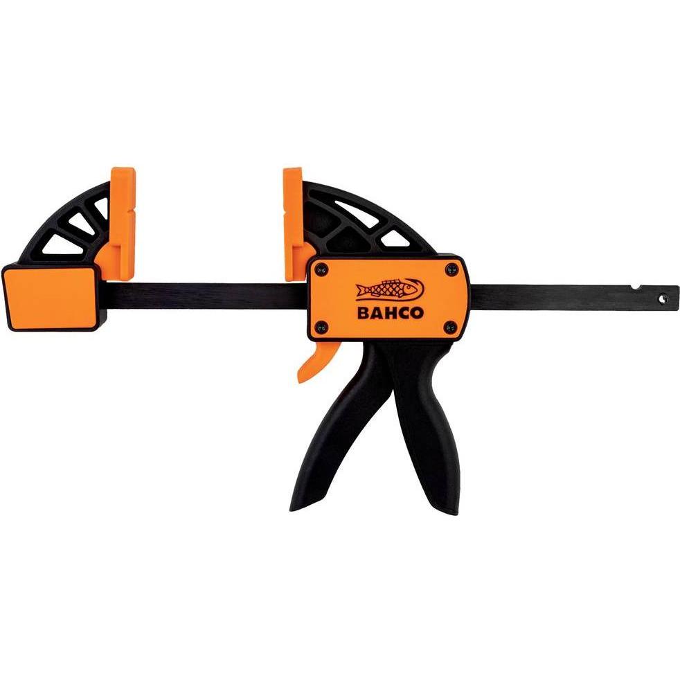 Bahco, Schraubstock + Zwinge, Schnellzwingen mit 300 kg Spannkraft, 150 mm - Doppelpack (150 mm)