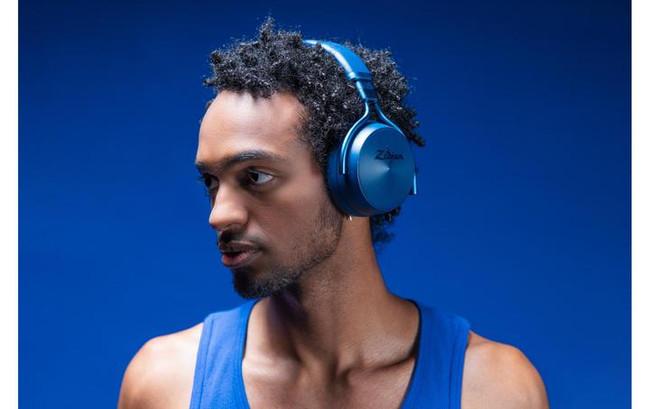 Actual product image Zildjian Over-Ear-Kopfhörer ALCHEM-E Perfect Tune Blau (ANC, 45 h, Cable, Wireless)