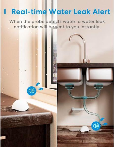 Productafbeelding Meross Smart Water Leak Sensor