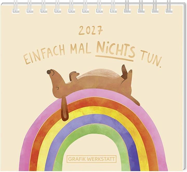 Produktbild Mini-Kalender 2027 Einfach mal nichts tun