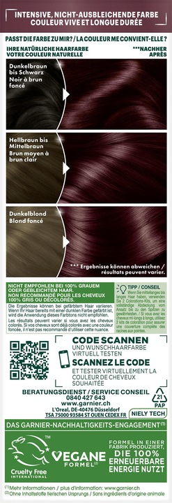 Produktbild Garnier Nutrisse Colorissimos/Ultra Color (22706 Burgundy Garnet)