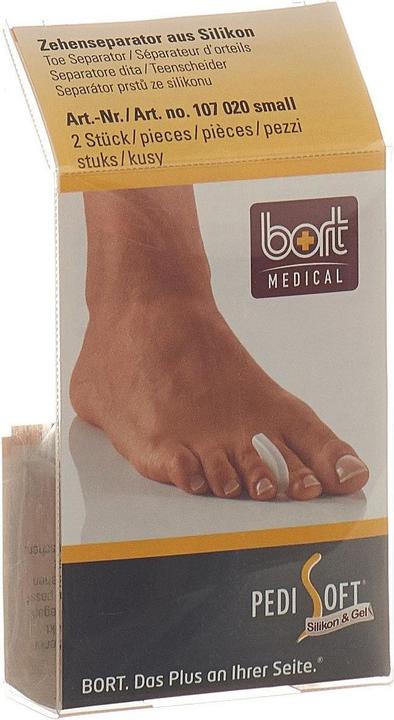 Immagine prodotto Bort Medical Pedi Soft separatore di dita piccolo (Deodorante per piedi e polvere)