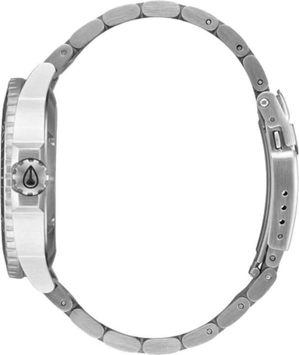 Image du produit Nixon Horloge analogique à quartz avec bracelet en acier inoxydable (Montre analogique, 47.30 mm)