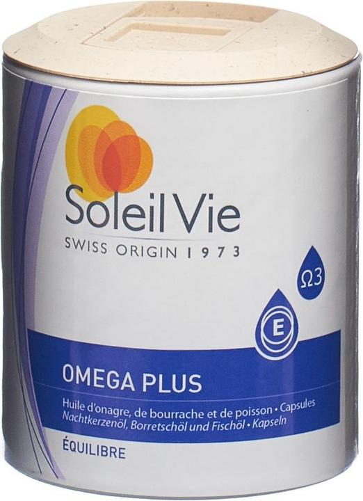 Actual product image Soleil Vie Omega plus capsule 686 mg (120 Piece, Capsules, 110 g)