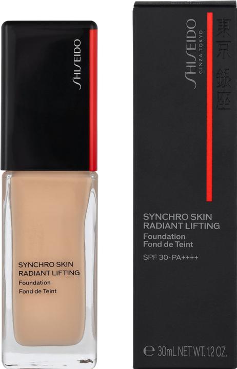 Actual product image Shiseido Synchro Skin Radiant Lifting Foundation 160 Shell (160 Shell)