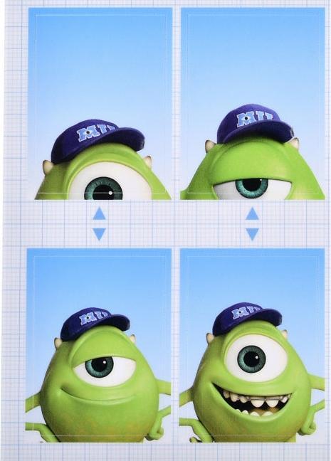 Image du produit Disney Mike Fotoaufkleber Sticker Collection