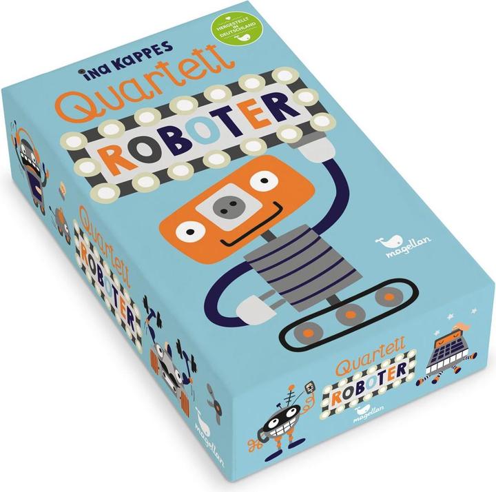 Actual product image Quartet - Robots (German)