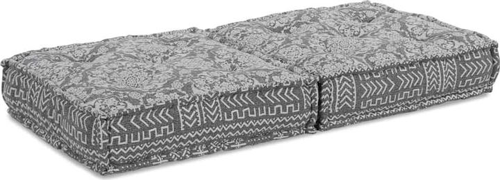 Produktbild vidaXL Baumwoll Pouffe